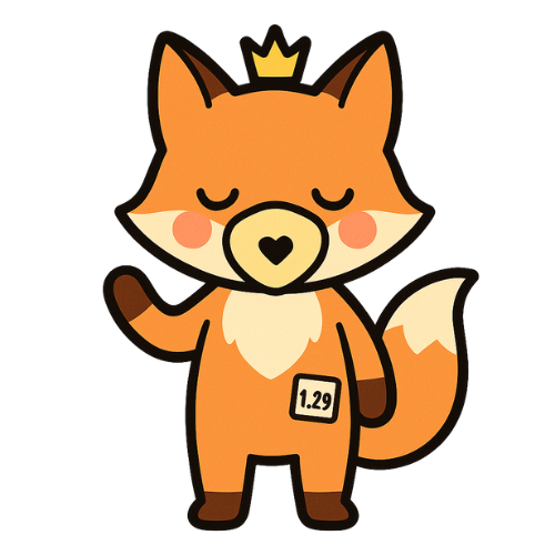 アドリブ役者キツネのイメージ